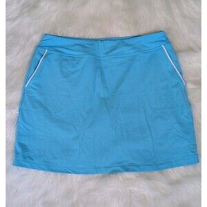 FootJoy FJ Women's ProDry Active Athletic Knit Golf Tennis Skirt Shorts Blue XL
